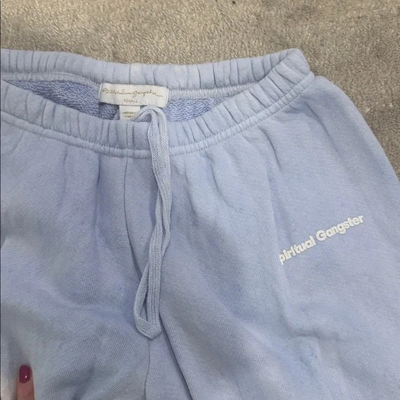 Spiritual gangster Pastel Tie-Dye Zip-Up Hoodie and sweatpants set XS - Picture 6 of 6